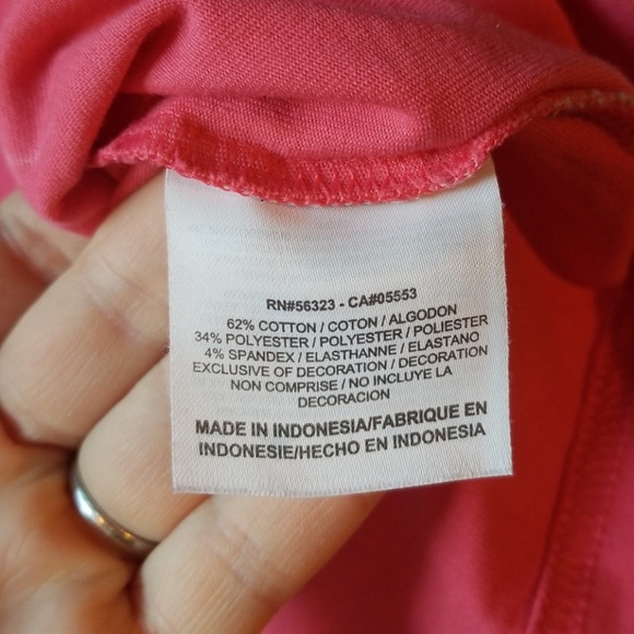 SOLD****Nike Dry Fit Pink Short Sleeve Shirt - Picture 6 of 6